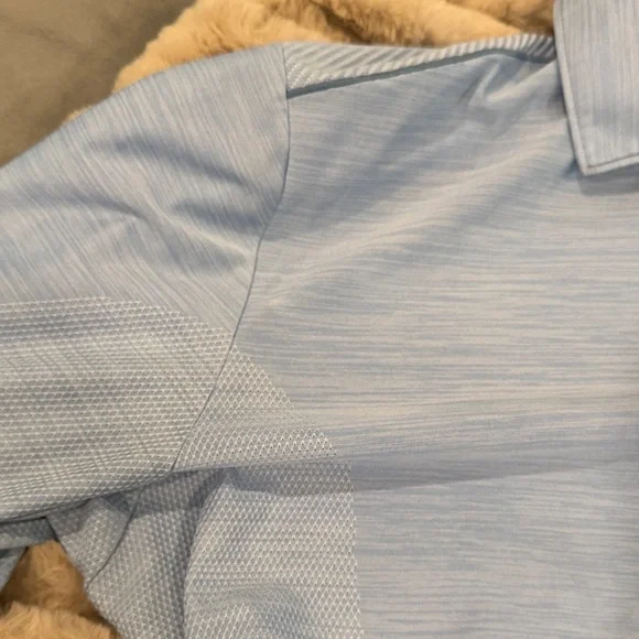 Men’s Tommy Bahama Sky Blue Polo Shirt - Picture 5 of 5